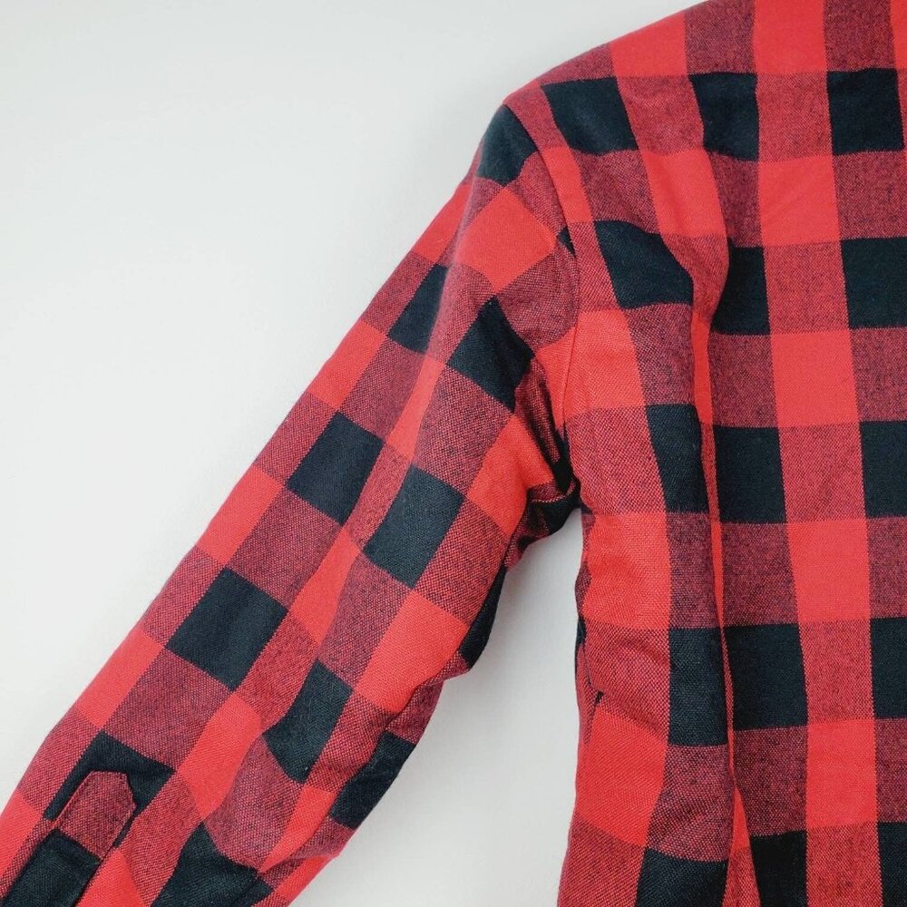 Vintage 1960's Sears Buffalo Plaid Hunting Jacket Sz S Beautiful Condition - Picture 4 of 9